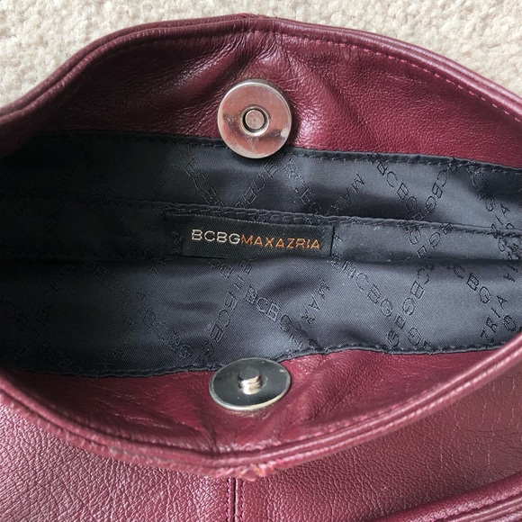 BCBGMaxAzria Leather Shoulder Purse - Picture 8 of 11